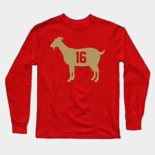 San Francisco 49ers GOAT Long Sleeve T-Shirt